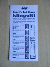 Aufkleber handynummernliste gebraucht kaufen  Immenhausen