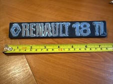 Renault plastic badge for sale  LEATHERHEAD