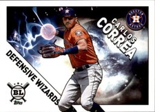 2020 Topps Big League CARLOS CORREA Defensive Wizards Insert Astros #DW-13 comprar usado  Enviando para Brazil