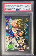 Dragonball Bandai Visual Adventure 95 212 Prism Son Gohan 1995 PSA 8 comprar usado  Enviando para Brazil