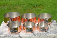 Copper pans vintage d'occasion  France
