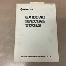 Hitachi ex100wd special for sale  Sugar Grove