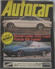 Autocar magazine august for sale  DARWEN