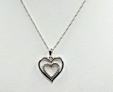 Sterling silver diamond for sale  KING'S LYNN