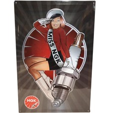 Ngk blechschild frau gebraucht kaufen  Lübbenau/Spreewald