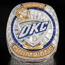 2025 NOVO ANEL OFICIAL NBA Thunder Oklahoma City FRETE GRÁTIS comprar usado  Enviando para Brazil