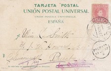 Spanien 1907 ansichtskarte gebraucht kaufen  Köngen