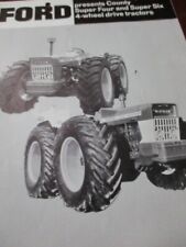 Folheto de vendas de tratores Ford County Super 4 e Super 6 1969 comprar usado  Enviando para Brazil