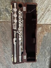Usado, Flauta de furo aberto com pé B baixo, com estojo rígido de madeira maciça. comprar usado  Enviando para Brazil