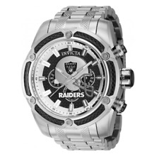 Invicta X NFL Las Vegas Raiders relógio cronógrafo masculino 52mm fibra de carbono (41798) comprar usado  Enviando para Brazil
