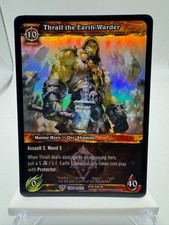 World of Warcraft TCG Foil Promo Tomb of the Forgotten Thrall the Earth-Warder comprar usado  Enviando para Brazil