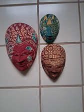Balinese wood masks for sale  Croton on Hudson