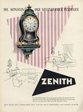 Zenith pendeluhr reklame gebraucht kaufen  Waldburg