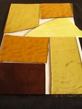 Amber stained glass for sale  STOKE-ON-TRENT