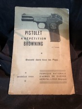 Nottice document pistolet d'occasion  Marseille VIII