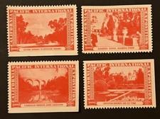 Selos de viagem: 1935 selos da Cinderela da Califórnia Pacific International Expo MNG comprar usado  Enviando para Brazil