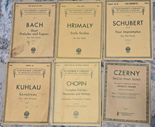 Lot schirmer library for sale  Lynn Haven