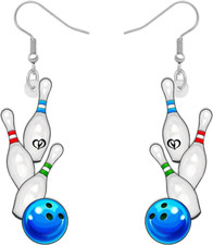 Acryl bowling hrringe gebraucht kaufen  Nürnberg
