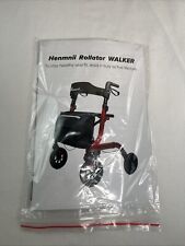 Usado, Andador Henmnii Rollator Idosos Leve Dobrável Todo Terreno Azul Rolante comprar usado  Enviando para Brazil