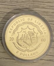 Liberia moneta dollari usato  Roma