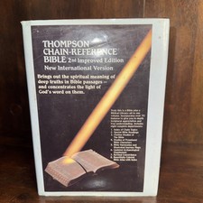 Thompson New Chain-Reference NIV Bible 2nd Edition 1980s-90s Text w Footnotes comprar usado  Enviando para Brazil