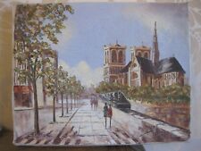 Tableau peinture paris d'occasion  Lunéville