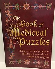 Book medieval puzzles for sale  USA