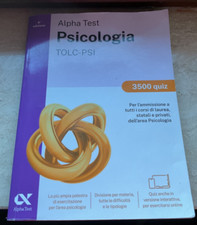 Alpha test psicologia usato  Monte Compatri