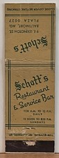 Schott restaurant service for sale  Quincy