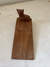 Wooden door stop for sale  OAKHAM