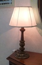Antica lampada legno usato  Roma