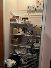 Elfa ventilated shelving for sale  San Antonio