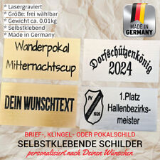 Pokalschild türschschild brie gebraucht kaufen  Steinmauern