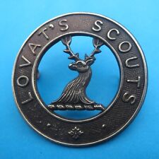 Lovat scouts yeomanry for sale  LONDON