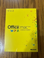 Software Microsoft Office Mac 2011 para casa e estudante - Amarelo, usado comprar usado  Enviando para Brazil