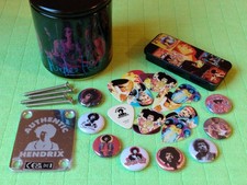 Fender ~ Jimi Hendrix Stratocaster placa de pescoço + palhetas de guitarra + botões, usado comprar usado Fender ~ Jimi Hendrix Stratocaster placa de pescoço + palhetas de guitarra + botões, usado comprar usado  Enviando para Brazil