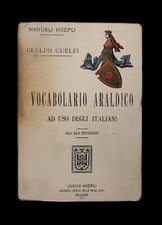 Vocabolario araldico manuali usato  Trani