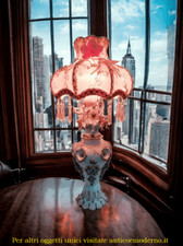 Lampada tavolo ceramica usato  Nichelino