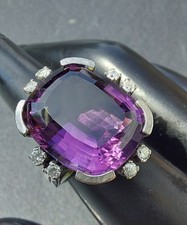 Repräsentativer amethyst ring gebraucht kaufen  Datteln