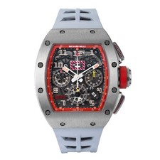 Relógio Richard Mille RM 011 50 MM esqueleto sem marcadores mostrador titânio comprar usado  Enviando para Brazil