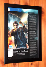 Alone in the Dark PS3 PS2 Xbox 360 Wii Antigo Raro Pôster Promocional / Página de Anúncio Emoldurada comprar usado  Enviando para Brazil