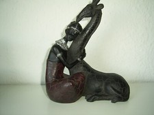 Figur sitzende afrikanische gebraucht kaufen  Weyhe