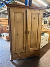 Vintage pine wardrobe for sale  SHIPSTON-ON-STOUR