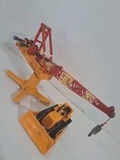 Usado, 2 Shinsei Mini Power Die Cast 1:68 Hitachi Power Reach Crane & Bulldozer comprar usado  Enviando para Brazil