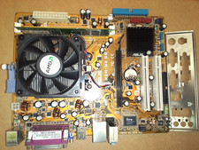 KIT - ASUS M2N-MX  SE  +CPU ATHLON 64 X 2 4400 +2GB DDR2 + TESTATA FUNZIONANTE comprar usado  Enviando para Brazil