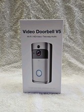 Campainha de vídeo Wi-Fi sem fio inteligente anel de porta telefone interfone campainha de segurança comprar usado  Enviando para Brazil