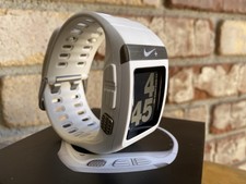 Nike+ SportWatch GPS TomTom Branco Running WM0069 com caixa + cabo Funciona sem sensor comprar usado  Enviando para Brazil