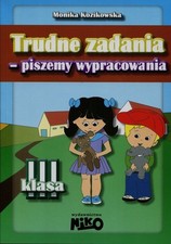 Trudne zadania piszemy wypracowania-Kozikowska, Monika Monika Ko na sprzedaż  Wysyłka do Poland