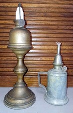 Coppia antiche lampade usato  Torino