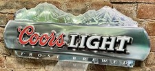 Coors light metal for sale  Arcanum